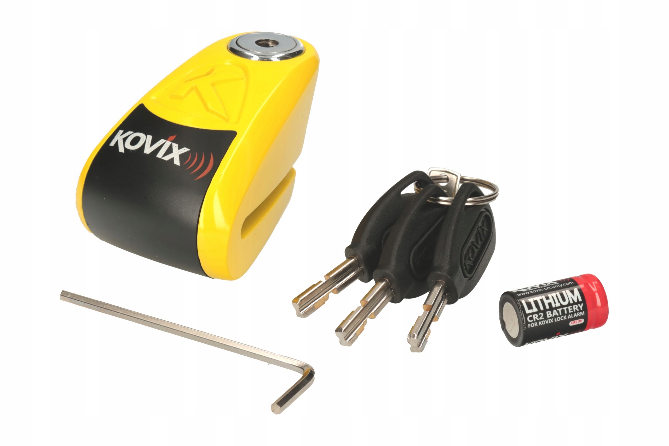 Blokovanie KOVIX KAL6 s alarmom 120 dB
