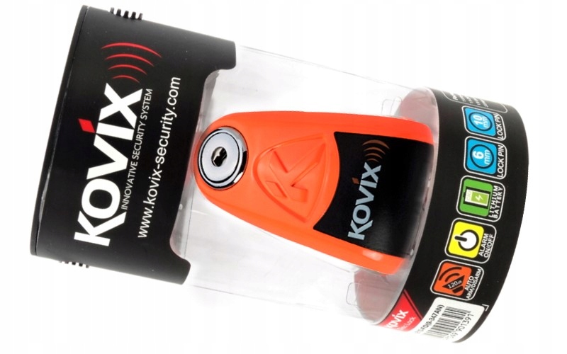 KOVIX KAZ10 Neónový zámok brzdového kotúča