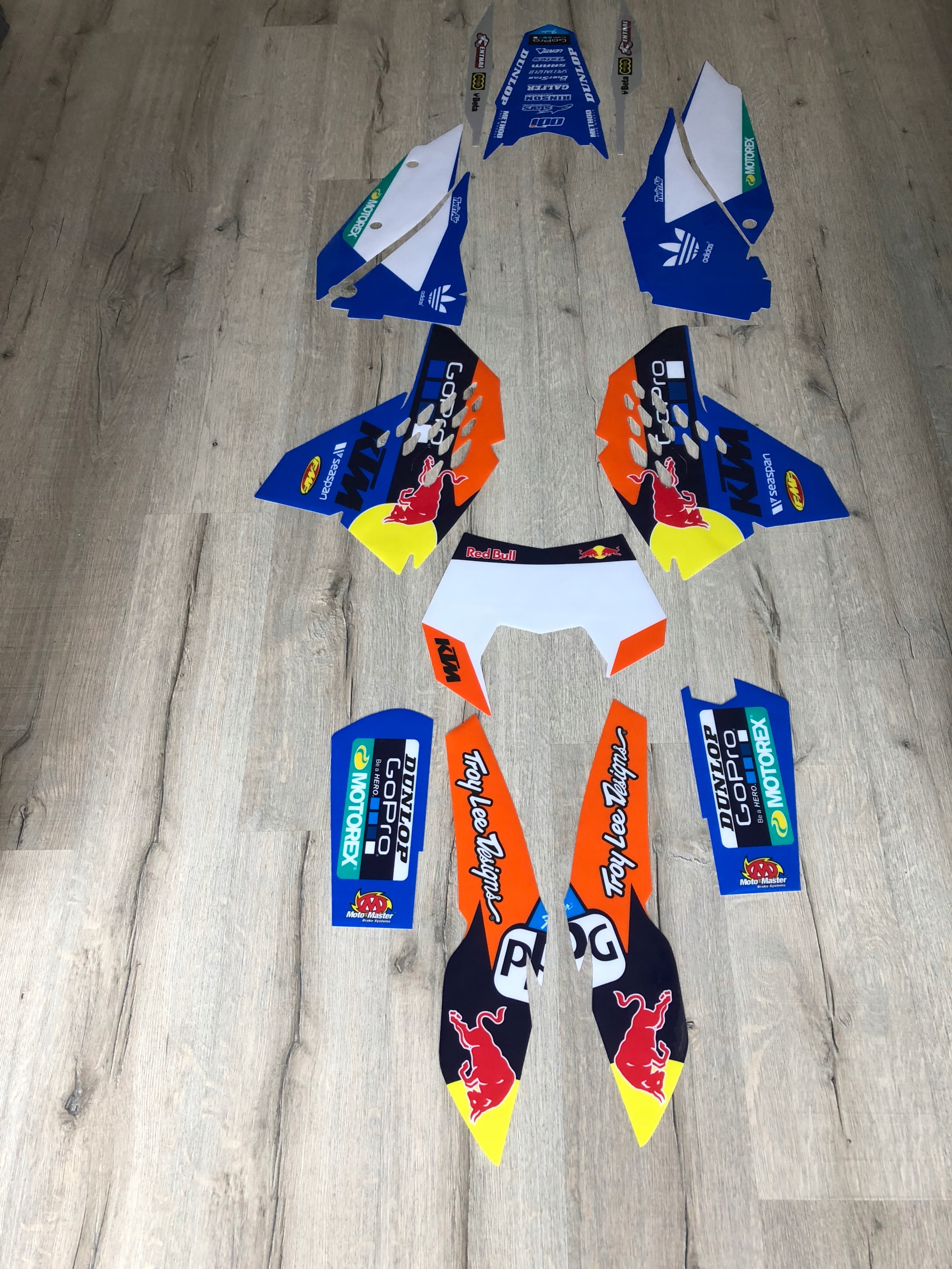 KTM EXC 08-11, kompletná dyha, NOVINKA! CUBAMOTO