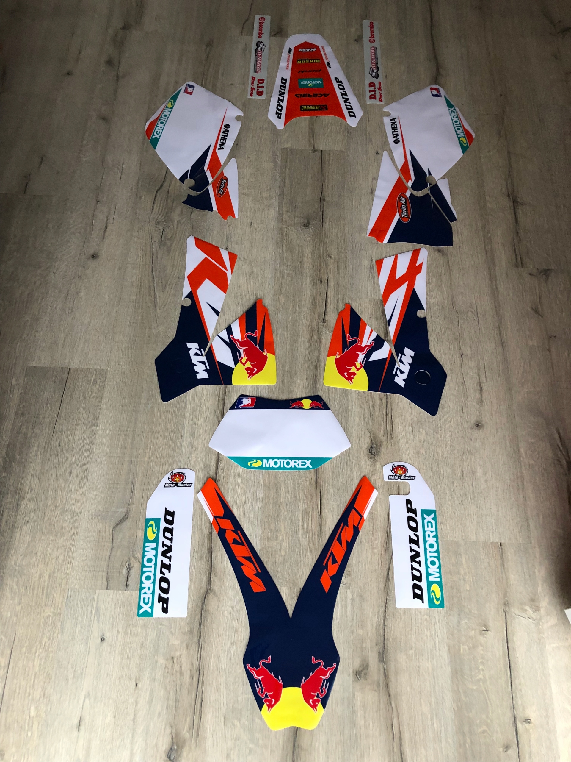 Dýha KTM EXC 2002-2003 z Talianska CUBAMOTO