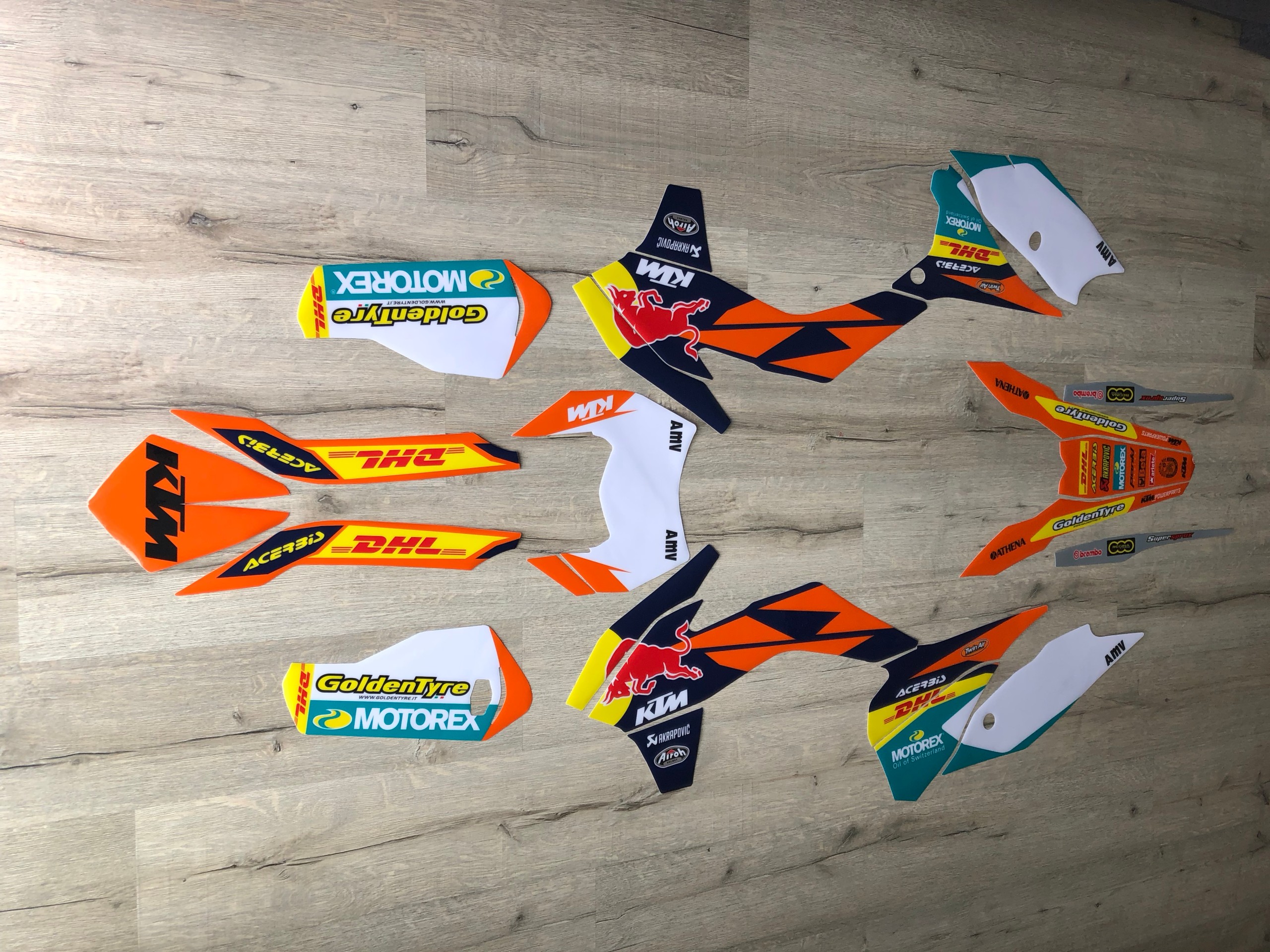 Dýha KTM EXC 2014-2016 z Talianska CUBAMOTO