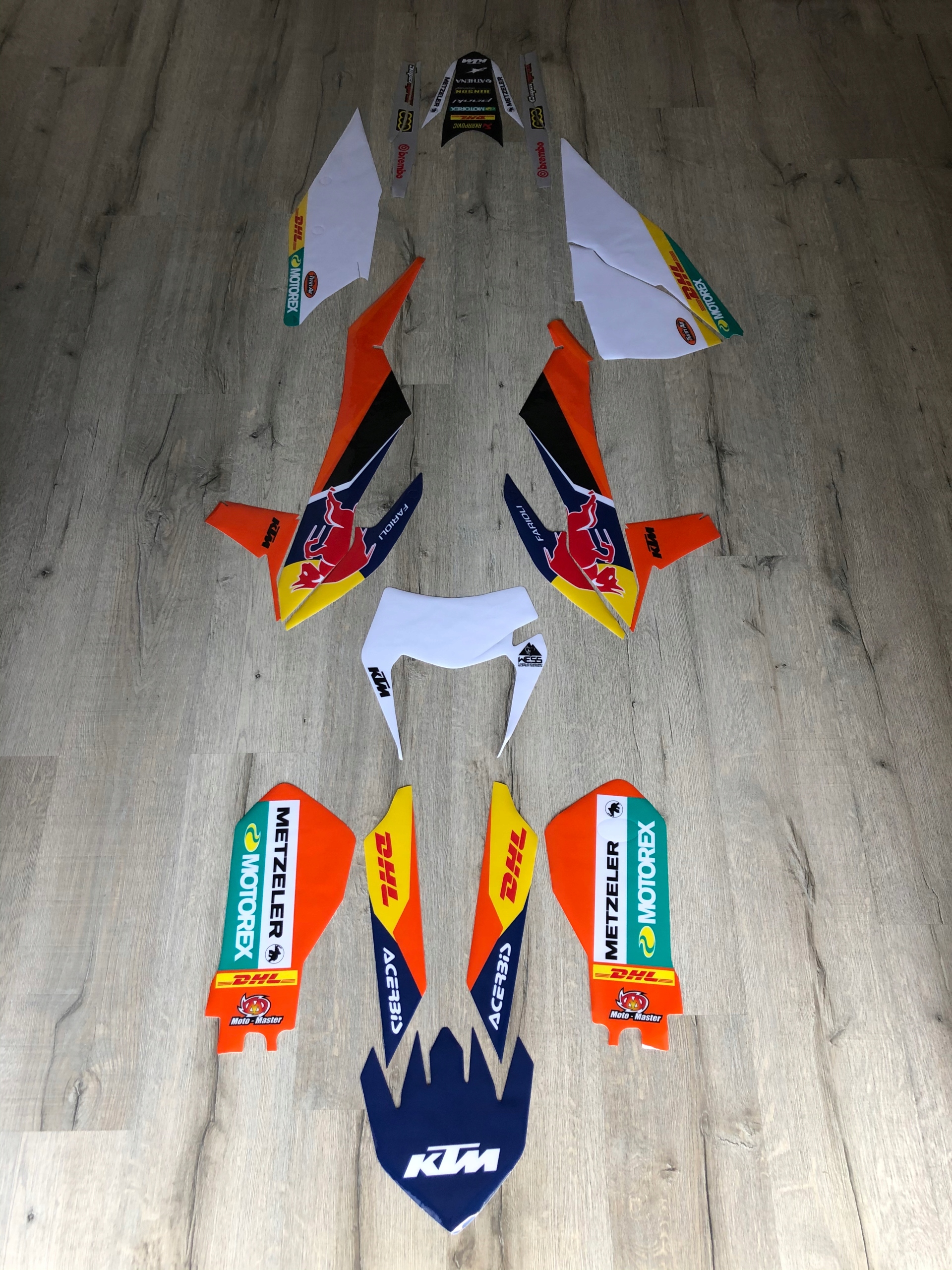 Dýha KTM EXC EXCF 2020-2021 v Taliansku CUBAMOTO