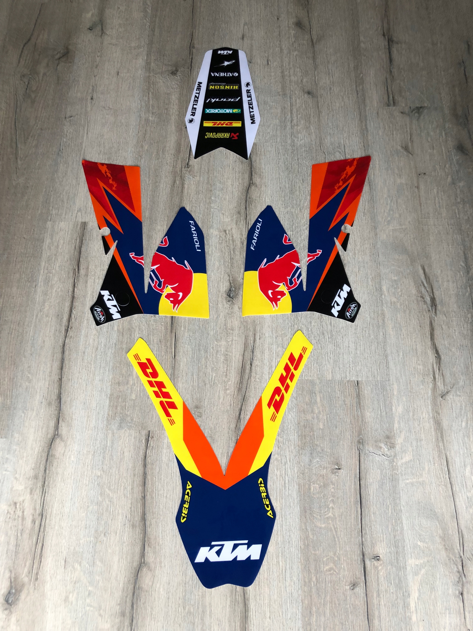 Dyha KTM EXC SX-F 2004-2007 ITALY CUBAMOTO