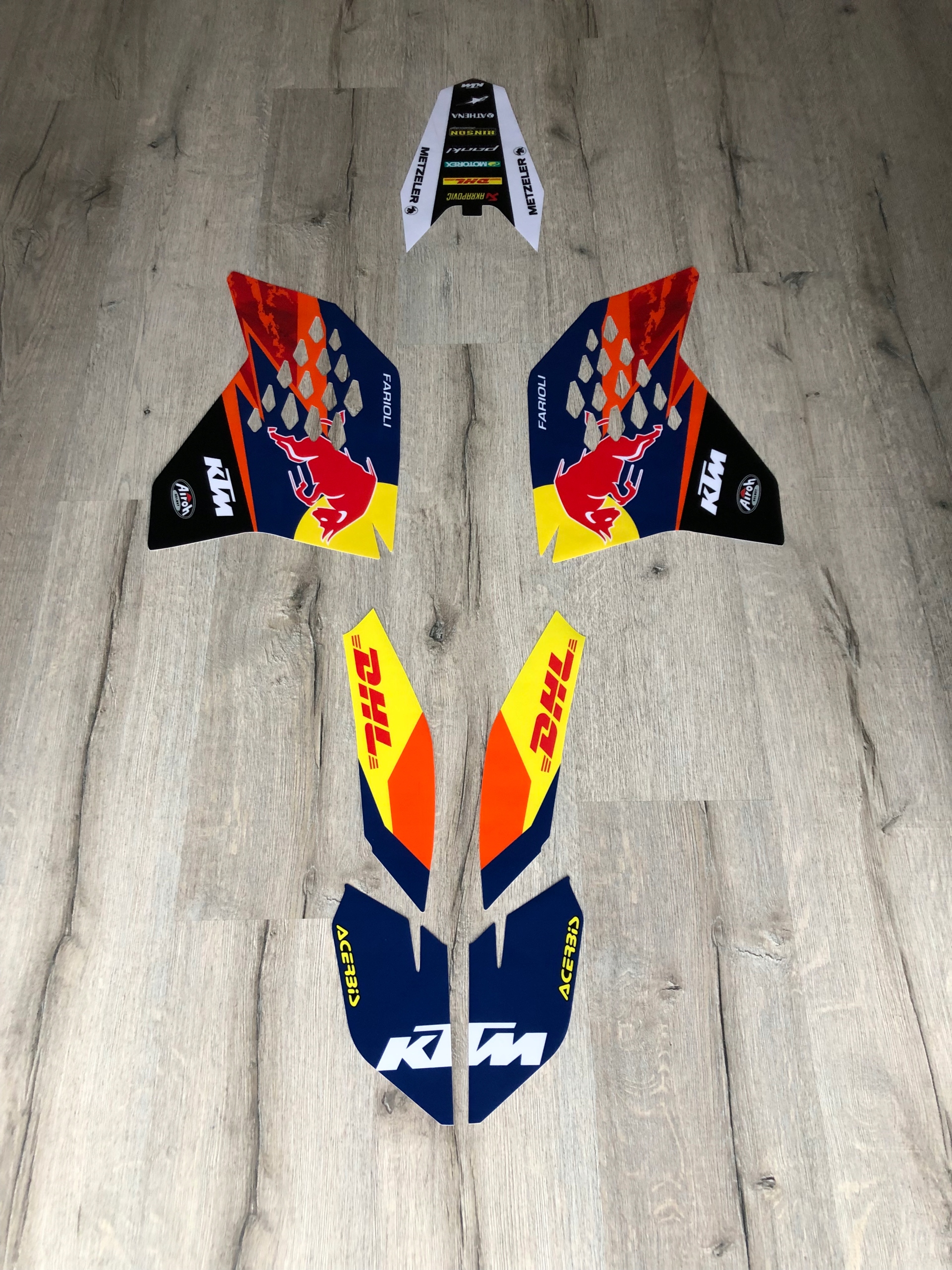 Dyha KTM EXC SX SXF 2008-2011 ITALY CUBAMOTO