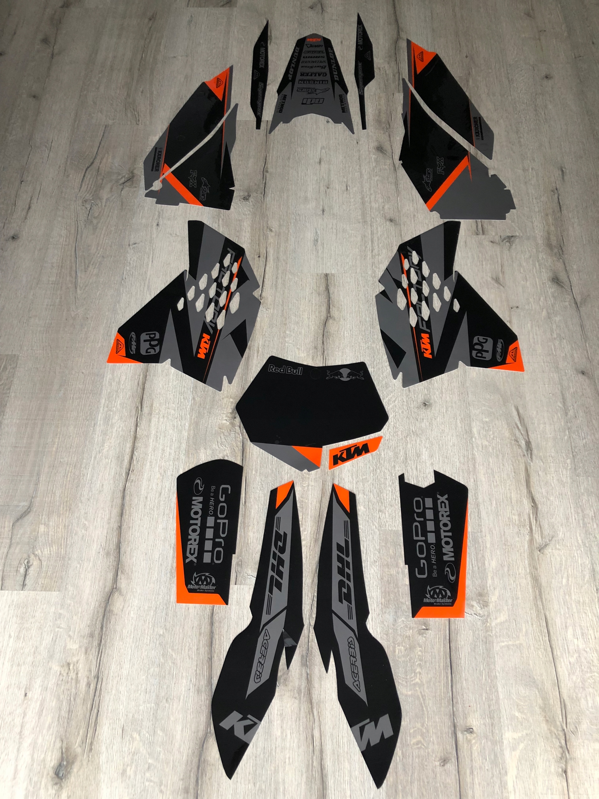 Dýha KTM SX SXF 2007-2010 z Talianska CUBAMOTO