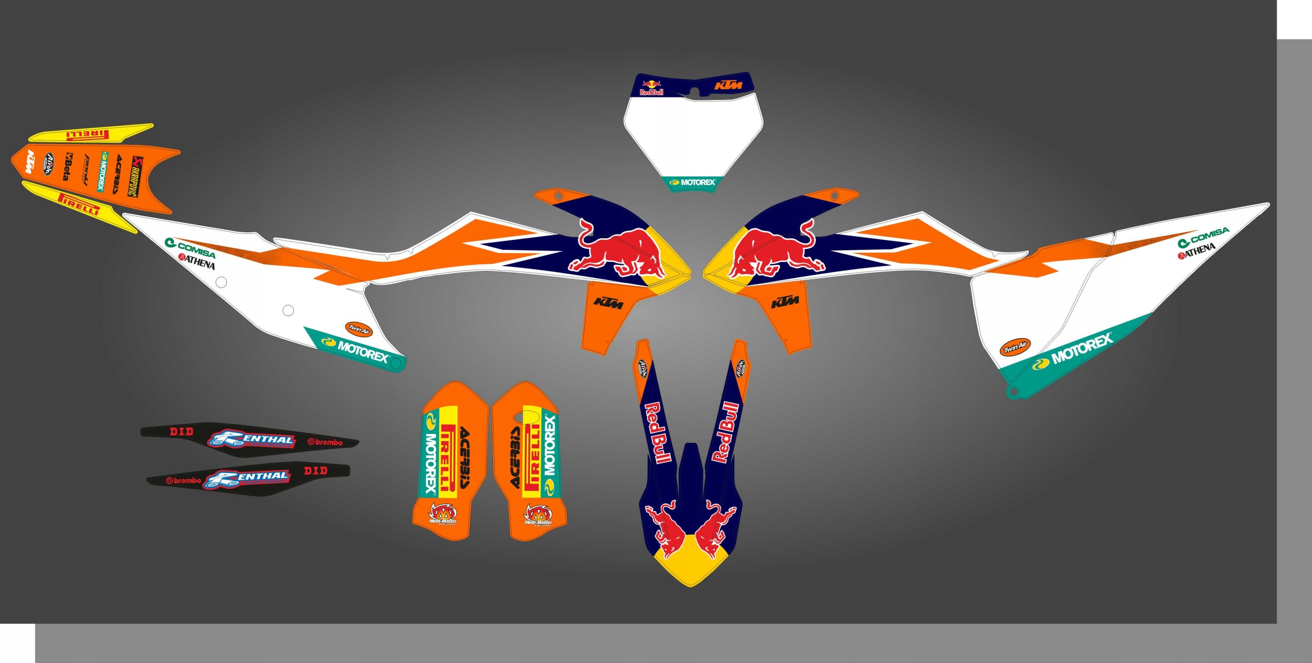 Továrenská dyha KTM sx 2020