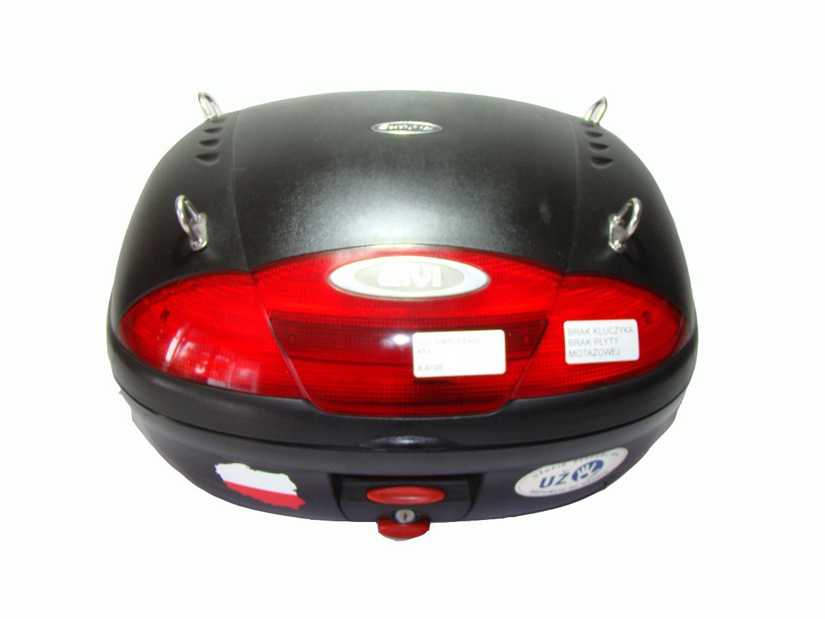 ZADNÝ CASE BACK GIVI SIMPLY E450 45L ŽIADNY KLÍČ