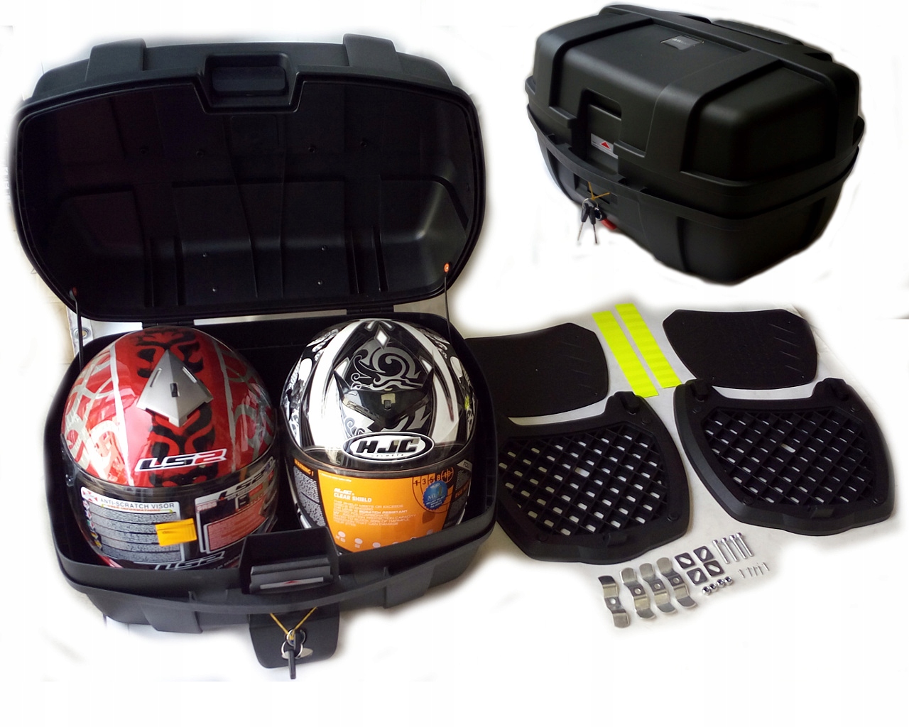 PRÍPADOVÁ PRÍRUŠKA NA MOTOCYKEL RUKÁV 47L OPIERKA