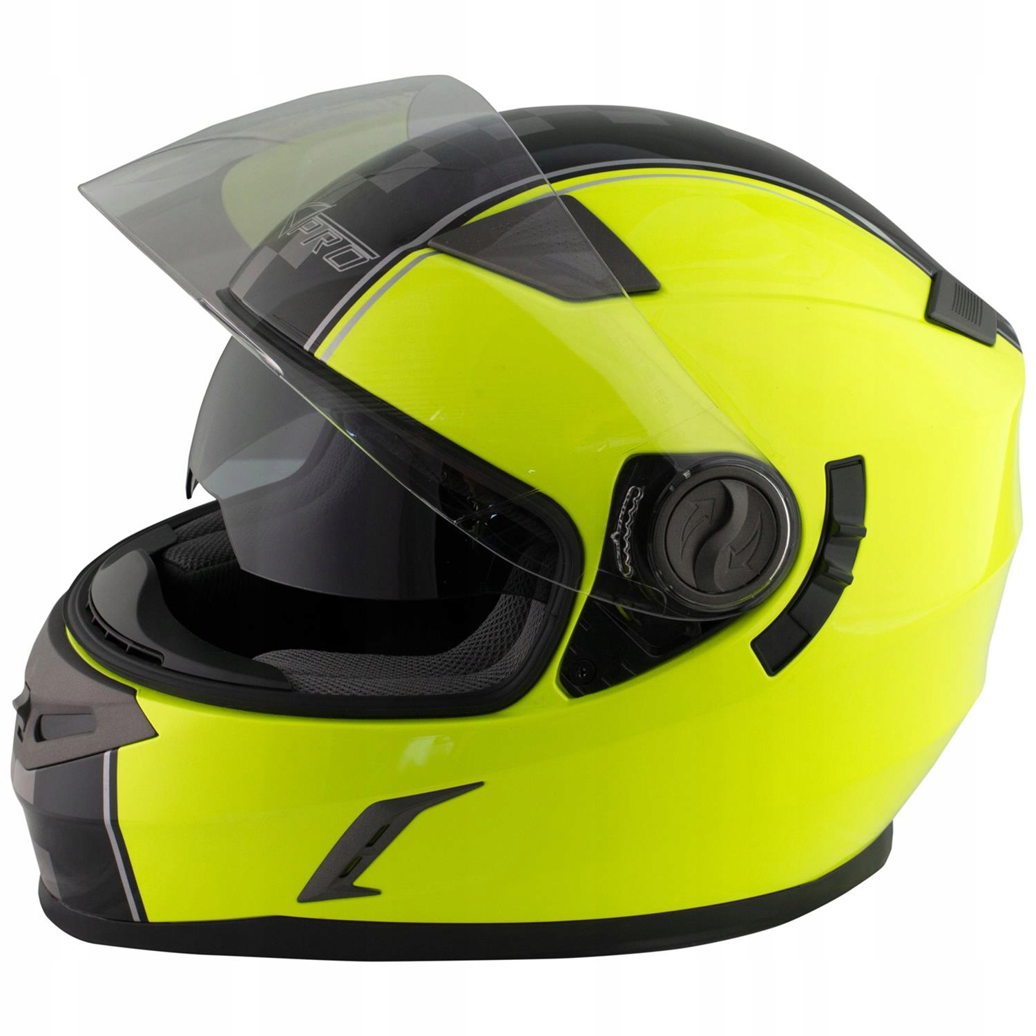 Prilba A-Pro Dominator Black Fluo Yellow L