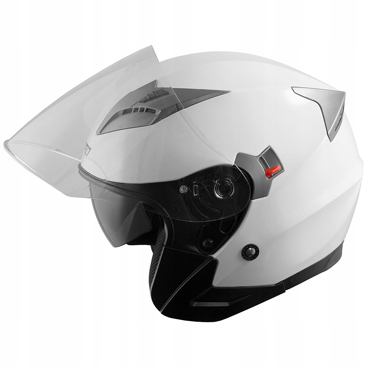 Prilba A-Pro Kinetic White Gloss XS Blenda
