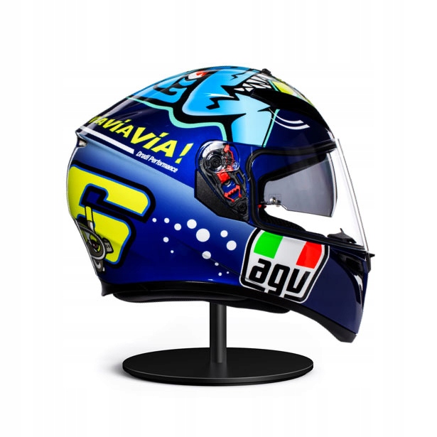 Prilba AGV K-3 SV Rossi Misano PINLOCK Propagácia XL