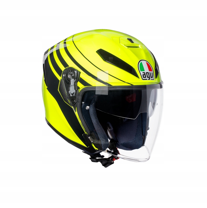 Prilba AGV K-5 JET S Orbiter Yellow / Black