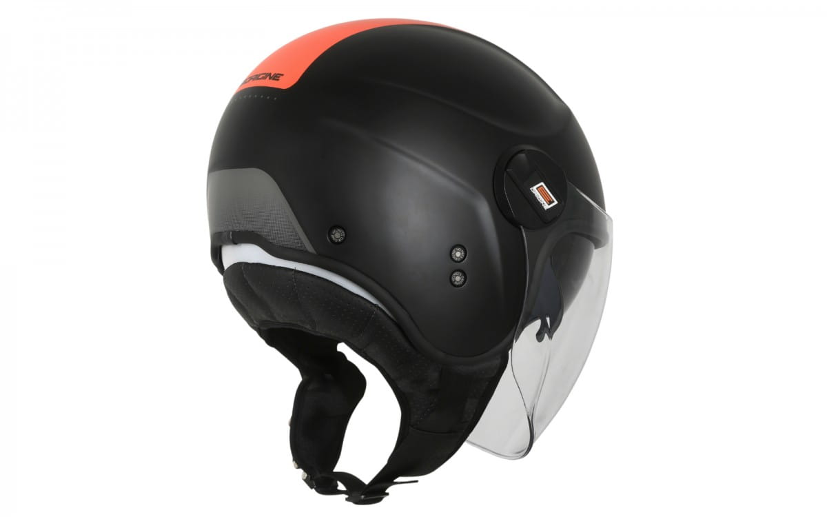 Prilba ALPHA NEXT Matt Fluo Red Black XS ORIGINE | M