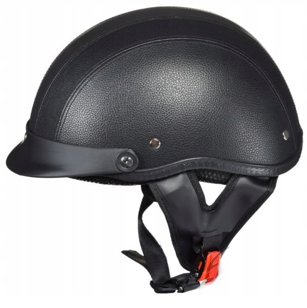 Prilba AWINA TN8689 OPEN BLACK LEATHER XL