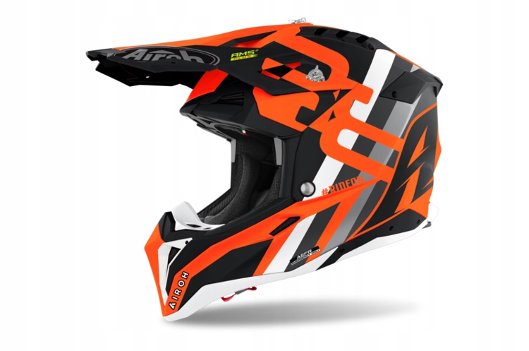 Prilba Airoh Aviator 3 Rainbow Orange Matt XL