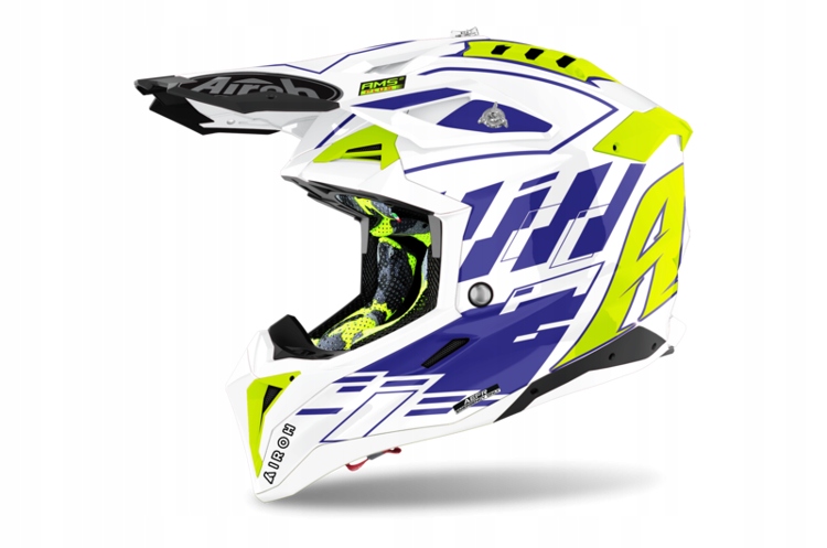 Prilba Airoh Aviator 3 Rampage Blue Gloss XL