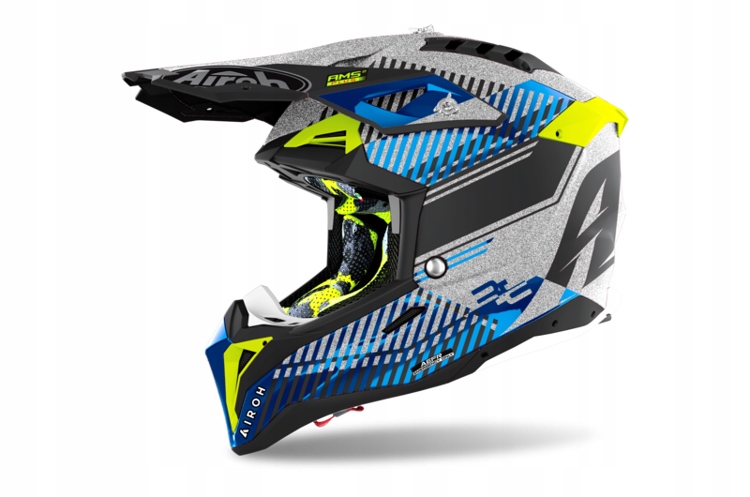 Prilba Airoh Aviator 3 Wave Silver Gloss M
