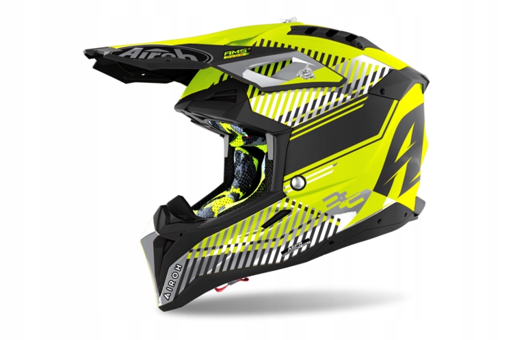 Prilba Airoh Aviator 3 Wave Yellow Matt XL