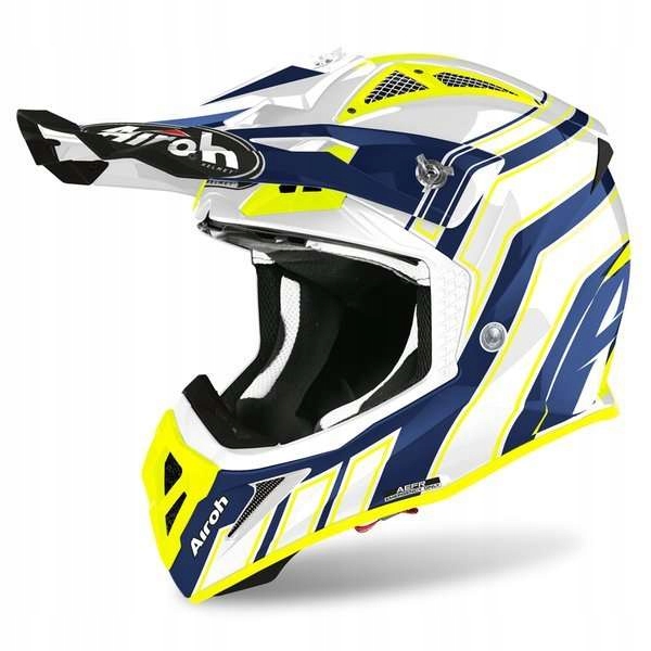 Prilba Airoh Aviator Ace Art Blue Gloss L