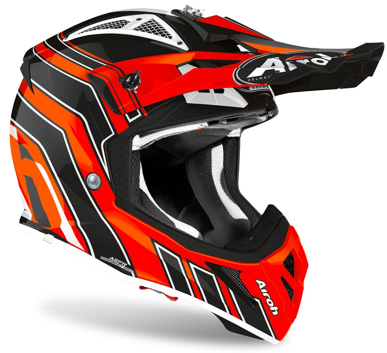 Prilba Airoh Aviator Ace Art Orange Gloss M.