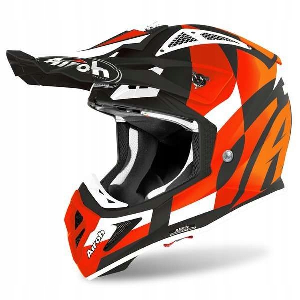 Prilba Airoh Aviator Ace Trick Orange Matt M.