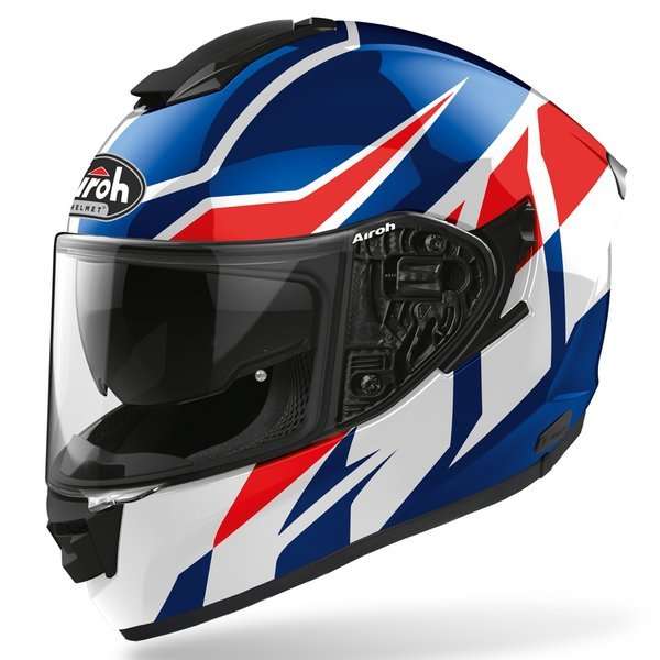 Prilba Airoh ST501 Frost Blue Red Gloss S