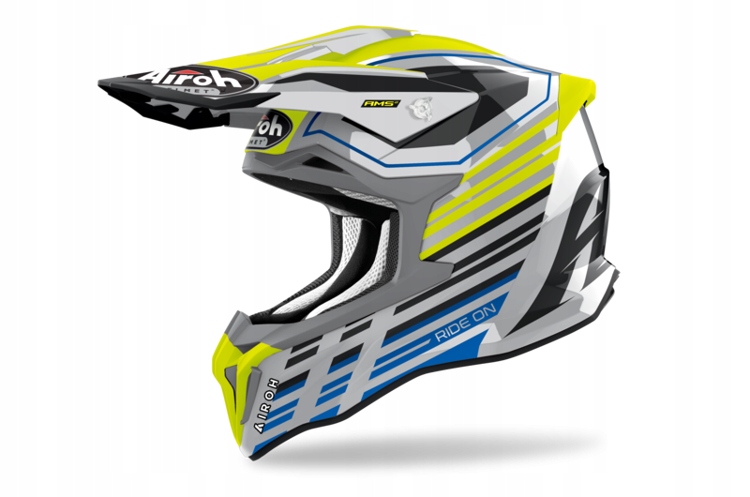 Prilba Airoh Striker Axe Shaded Yellow Gloss L