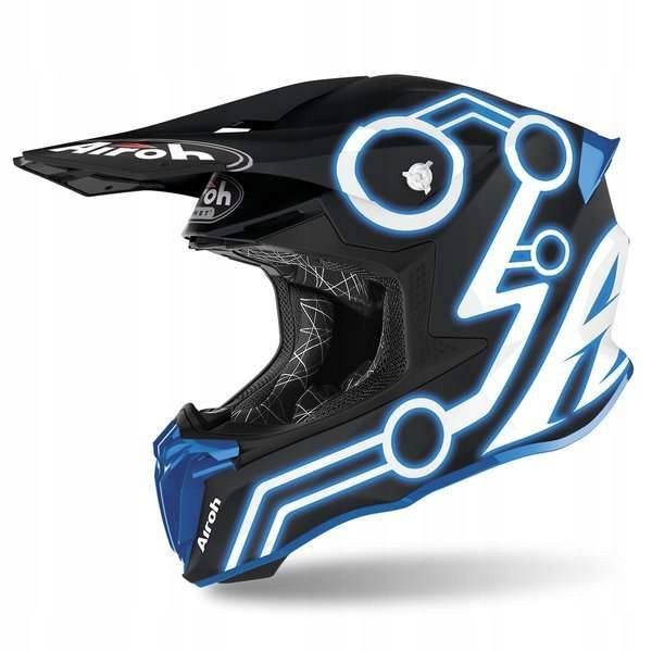 Prilba Airoh Twist 2.0 Neon Blue Matt S