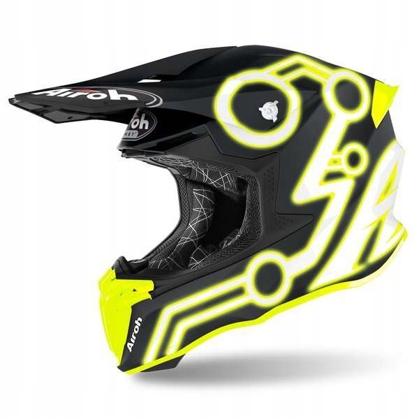 Prilba Airoh Twist 2.0 Neon Yellow Matt S