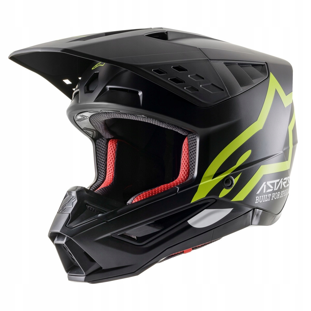 Prilba Alpinestars Supertech S-M5 Compass čierna / žltá
