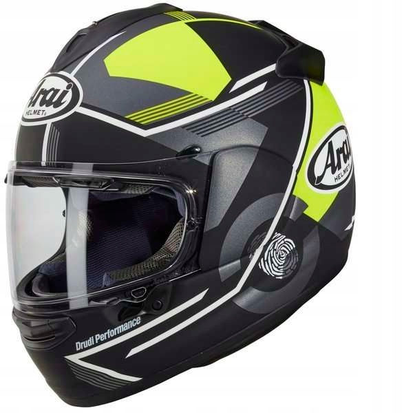 Prilba Arai Chaser-X Gene Fluor Yellow XS