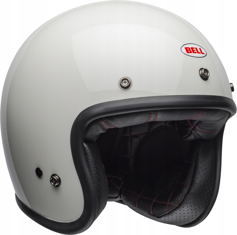 Prilba BELL Custom 500 Vintage White L Caffe Choper