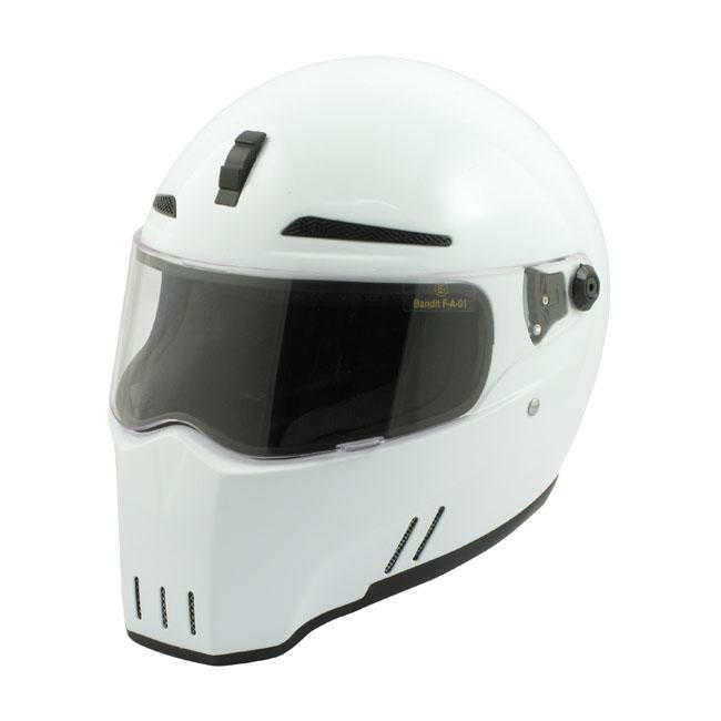 Prilba Bandit Alien II biela Street racer EC light
