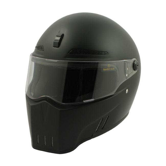 Prilba Bandit Alien II matná čierna Street racer EC