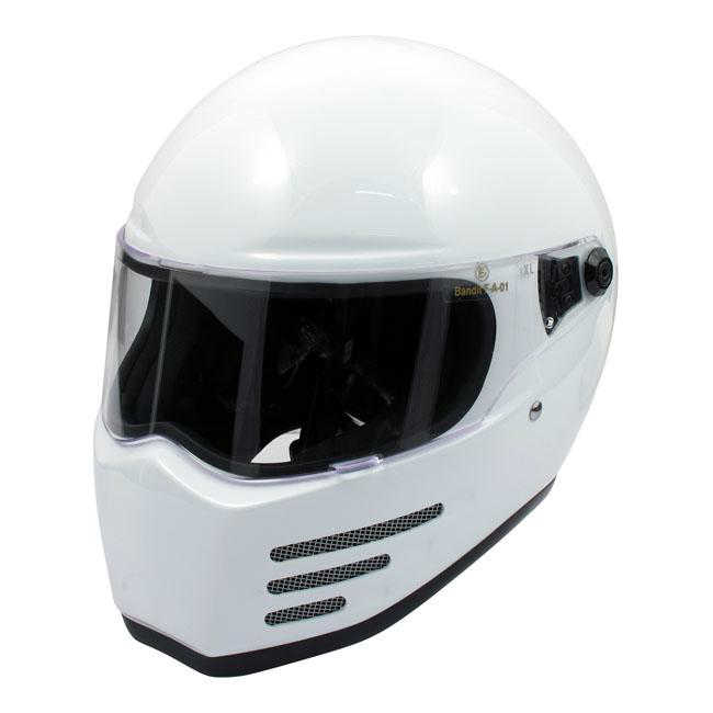 Prilba Bandit FIGHTER biela Street racer EC light