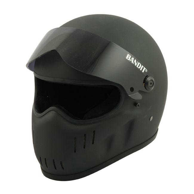 Prilba Bandit XXR matná čierna Street racer light