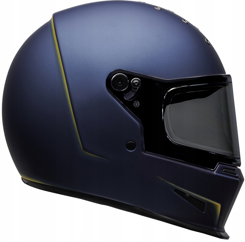 Prilba Bell Eliminator Vanish Matt Blue / Yl XL Wro