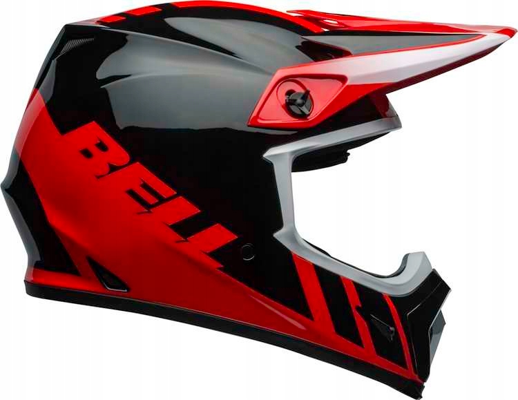 Prilba Bell MX-9 Dash Red / Black L.