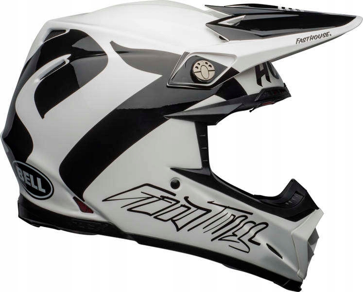 Prilba Bell Moto-9 Flex Newhall White / Black M.