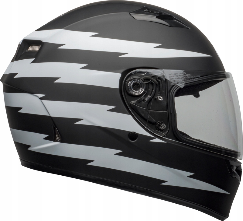 Prilba Bell Qualifier Z-Ray Matte Blk / White L ZADARMO