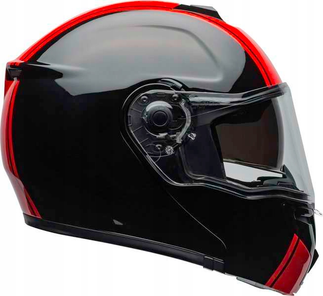 Prilba Bell SRT Modular Ribbon Black / Red M.