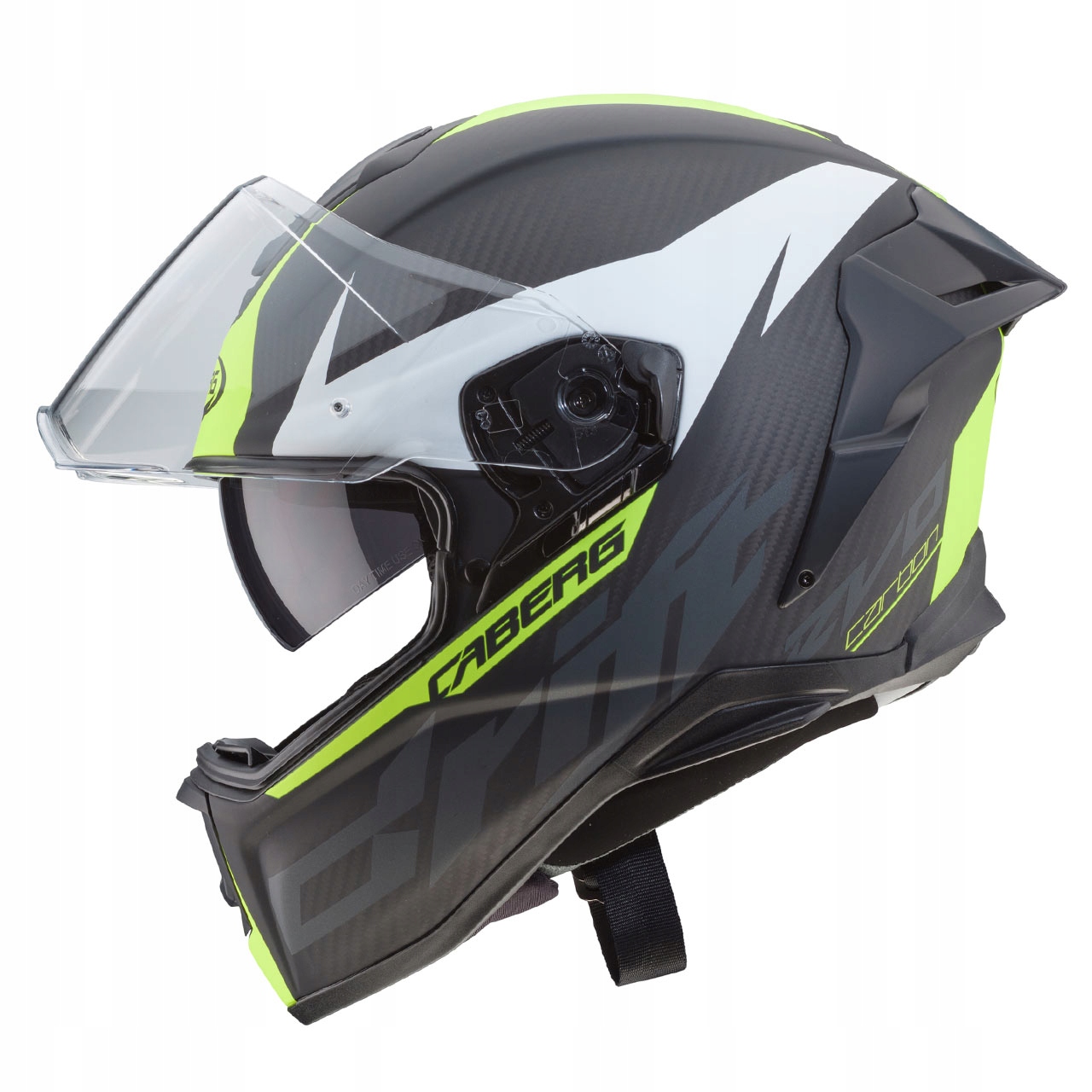 Prilba CABERG DRIFT EVO BLENDA CARBON MATT FLUO XL