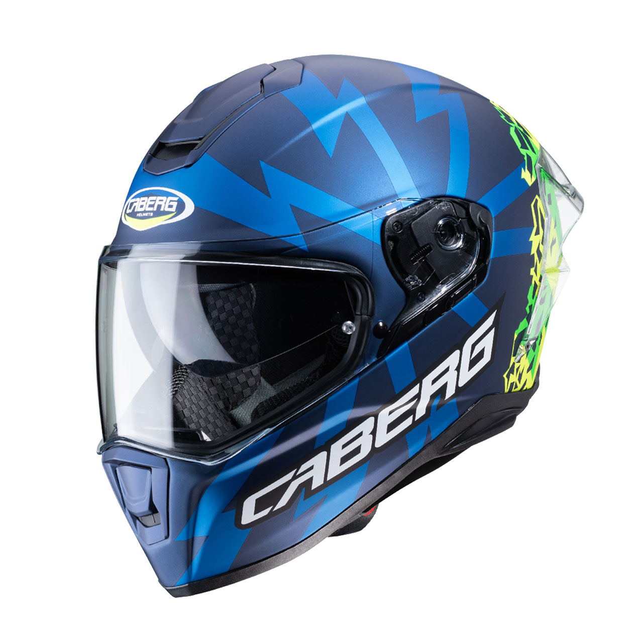 Prilba CABERG DRIFT EVO BLENDA MATT STORM BLUE FLO X