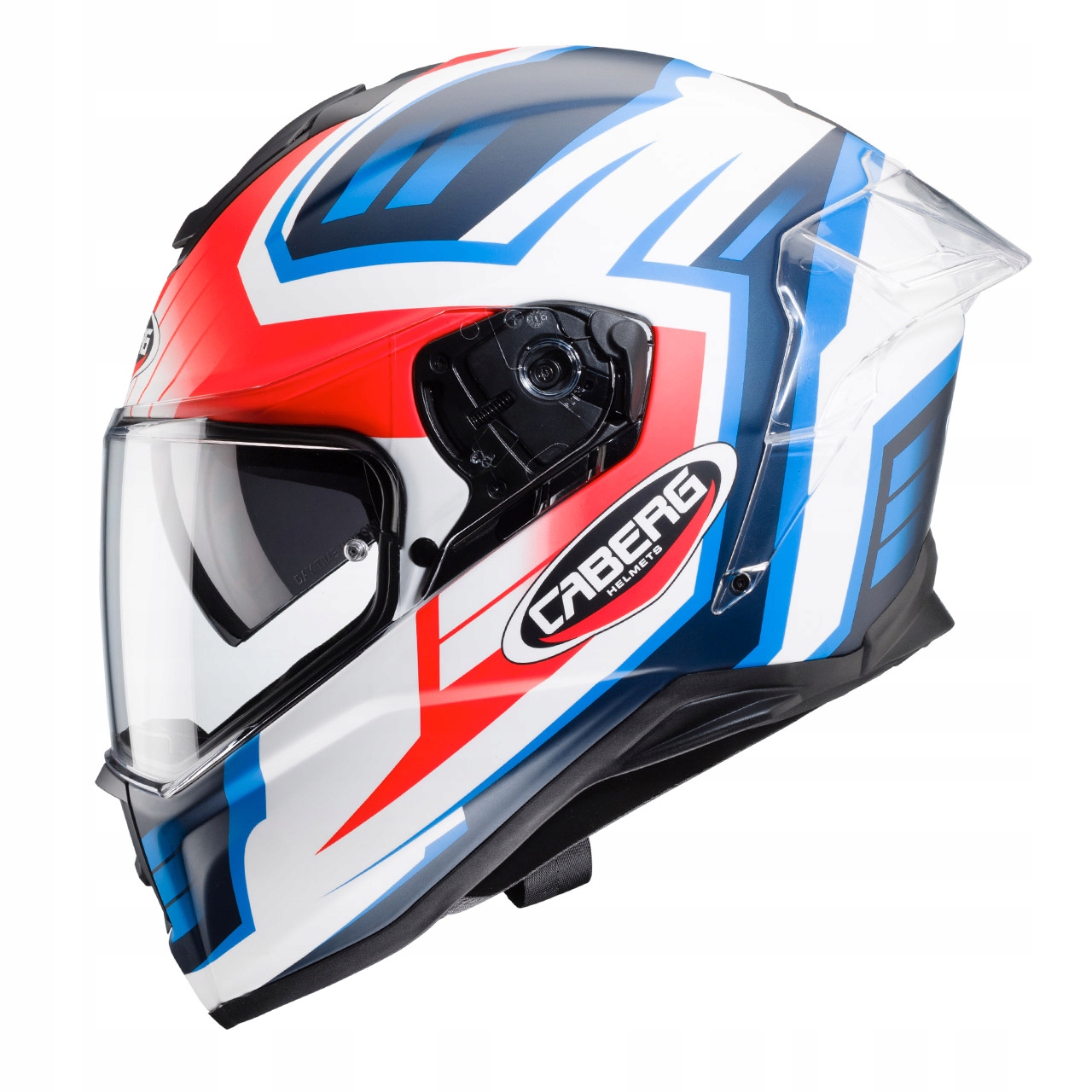 Prilba CABERG DRIFT EVO GAMA MATT WH / RED-FL / BLUE | XS