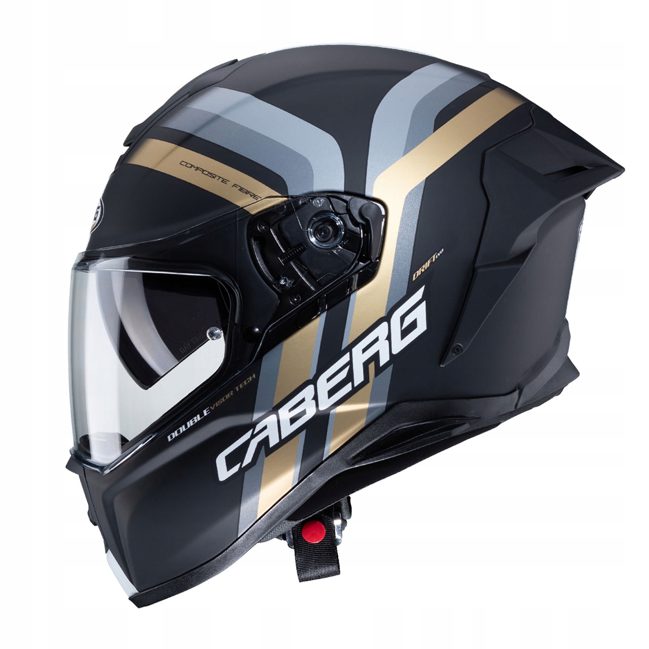 Prilba CABERG DRIFT EVO VERTICAL J3 BL / GOLD MATT | XS