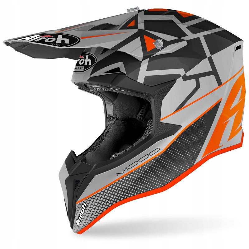Prilba CROSS ENDURO AIROH WRAAP MOOD ORANGE KTM M.