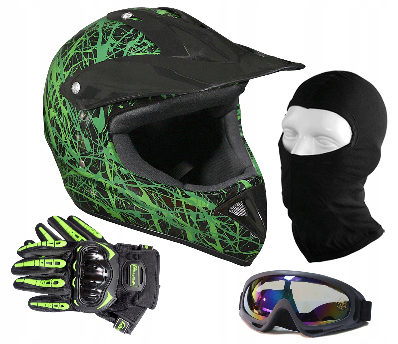 Štvorkolka Enduro ATV Quad Cross 14 farieb + ZDARMA M