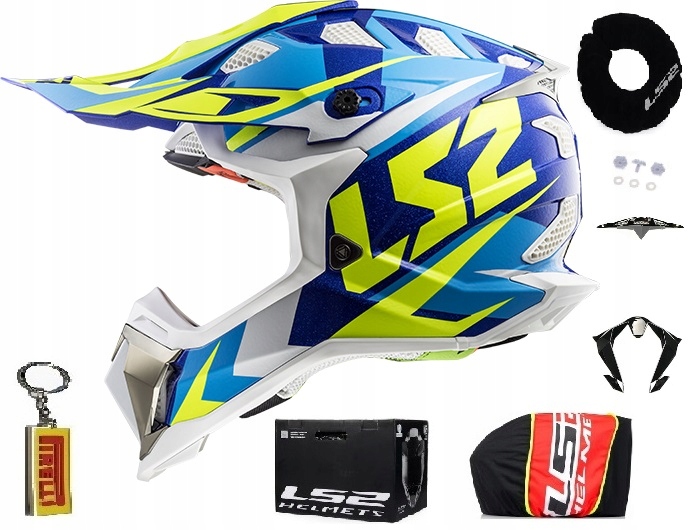Helma Enduro LS2 MX470 SUBVERTER NIMBLE M.