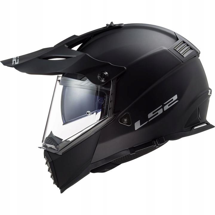 Prilba DUAL LS2, čelné sklo, offroad offroad MX MATT M