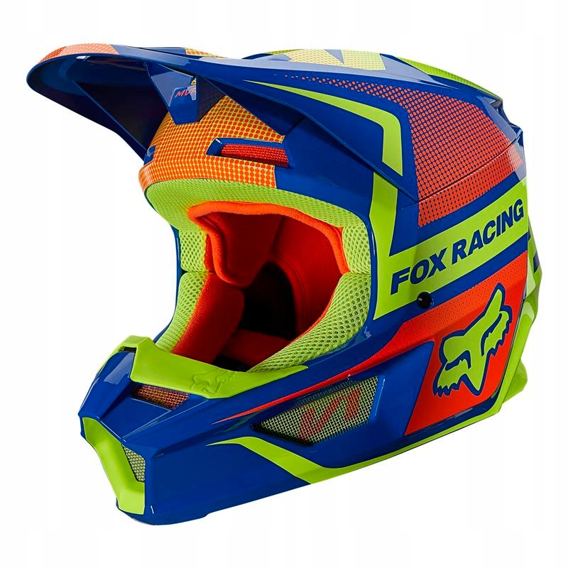 Prilba FOX JUNIOR V1 OKTIV BLUE modrá ZADARMO